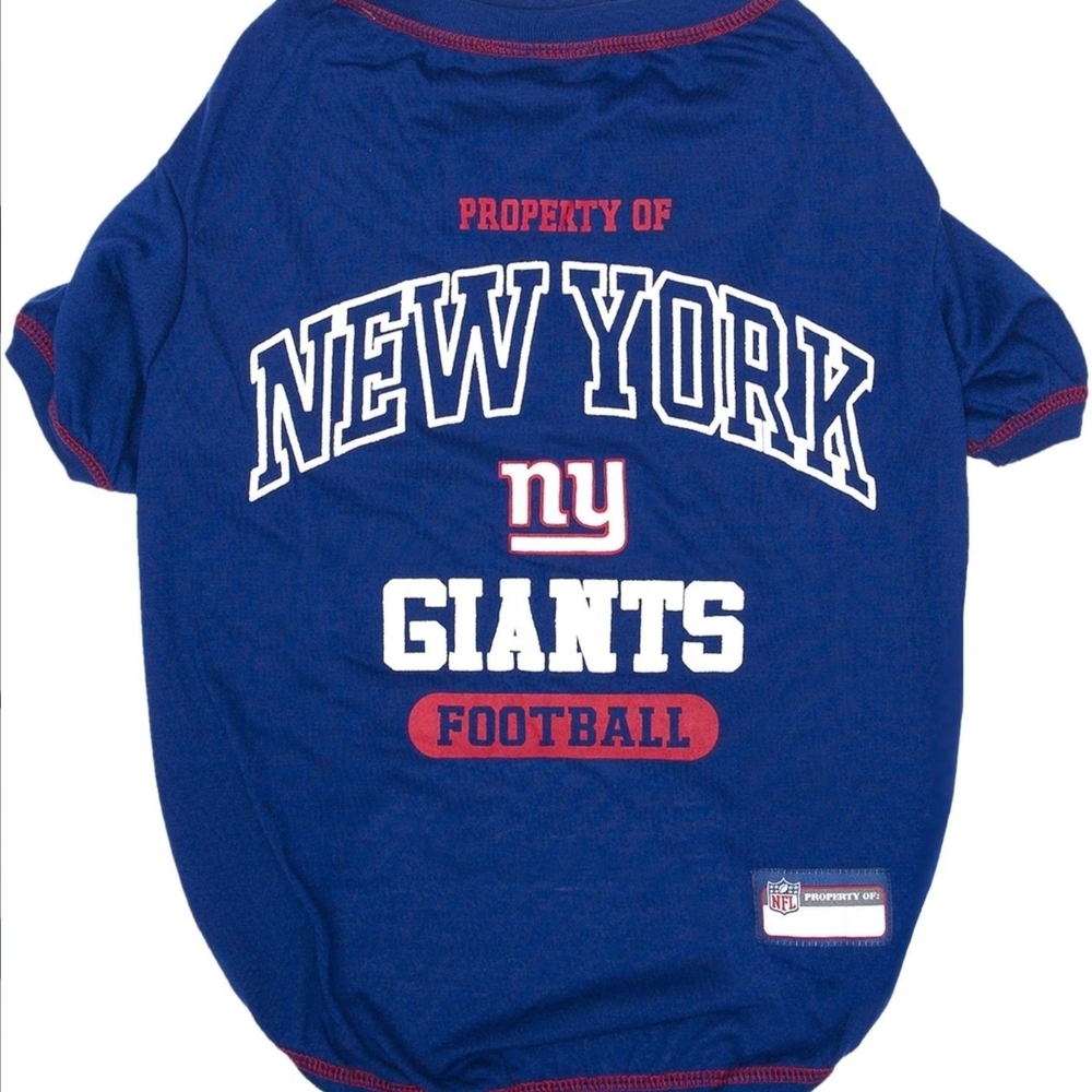 NFL New York Giants Blue Pet Jersey